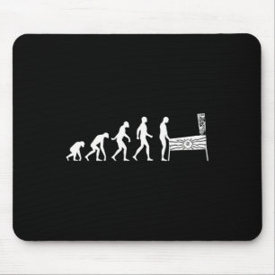 Flipper Pinball Retro-Gamer Arcade-Maschine USA Mousepad