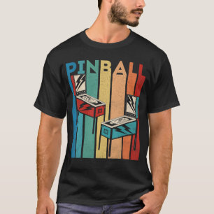 Flipper Retro Vintage Multiball Flipperautomat Ar T-Shirt
