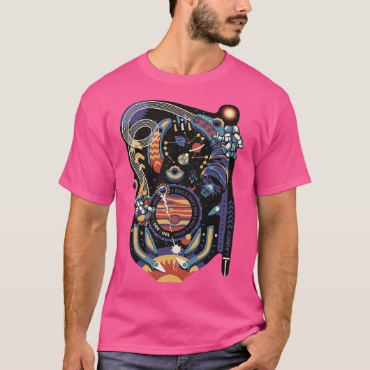 Flipper Space Machine Licht von Tobe Fonseca T-Shirt (Vorderseite)