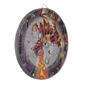 Flipperautomat Drache Dartscheibe (Vorderseite Links)