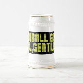 Flipperautomat-Gott Bierglas (Mittel)