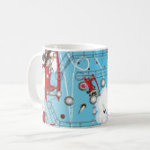 Flipperautomat Kaffeetasse (Vorderseite Links)