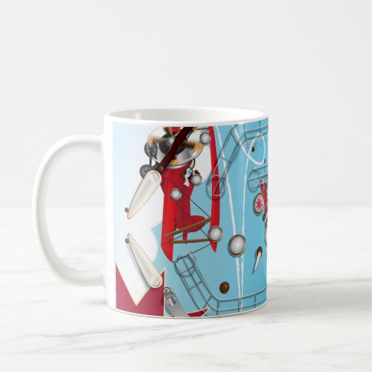 Flipperautomat Kaffeetasse (Links)