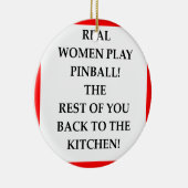 FLIPPERAUTOMAT KERAMIKORNAMENT (Rechts)