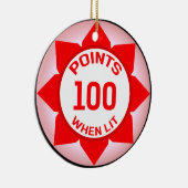 Flipperautomat-Maschine 10 Punkte wenn Lit Keramik Ornament (Rechts)