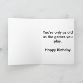 Flipperautomat-Maschinen Karte (Innenseite)