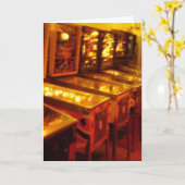 Flipperautomat-Maschinen Karte (Gelbe Blume)