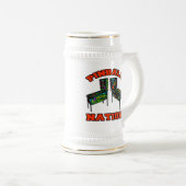 Flipperautomat-Nation Bierglas (VorderseiteRechts)