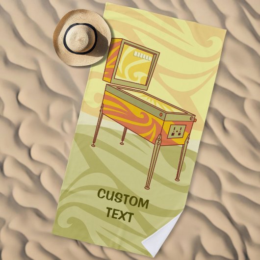 Flipperautomat Strandtuch