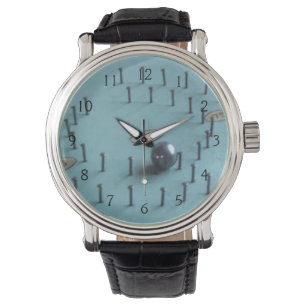 Flipperautomat-Uhr Armbanduhr