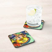 Flipperautomat-Untersetzer Getränkeuntersetzer (Rechte Seite)