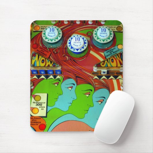 Flipperautomat-Zauberer II Mousepad (Mit Mouse)