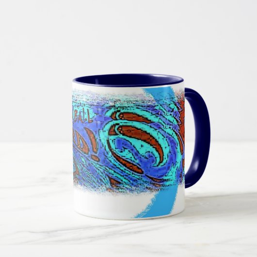 Flipperautomat-Zauberer trinkt Kaffee Tasse (VorderseiteRechts)