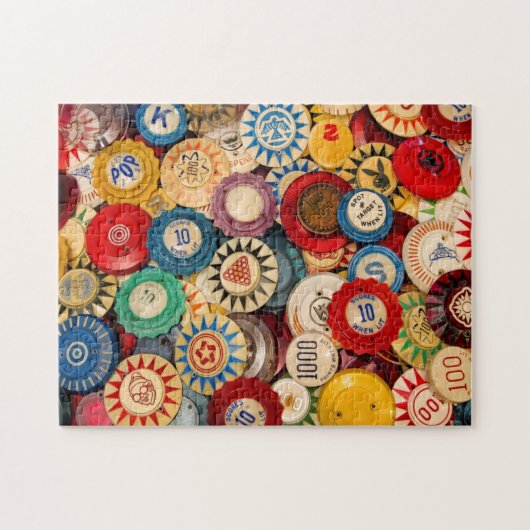 Flipperautomatpuzzlespiel Bumpercaps Puzzle (Horizontal)