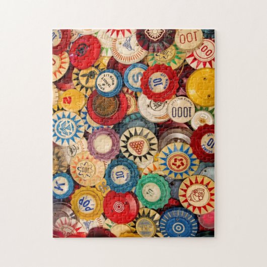 Flipperautomatpuzzlespiel Bumpercaps Puzzle (Vertikal)