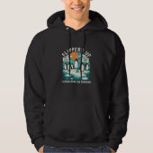 Flippern hoch Ich stehe mit Pinguinen Funny Reside Hoodie (Vorderseite)