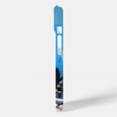 Flippern, Kies und Ozean Case-Mate iPhone Hülle (Rückseite / Links)