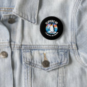 Flippern stehen mit dem Pinguin-Befreiungstag auf Button (Beispiel)