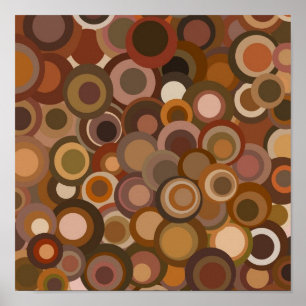 flippig-Retro-braun Poster