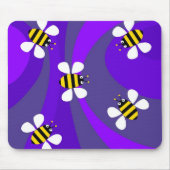 Flippige Bienen Mousepad (Vorne)