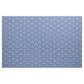 Flippige farbige Loons auf Cornflower-Blau Stoff (Yard (91,4 cm))
