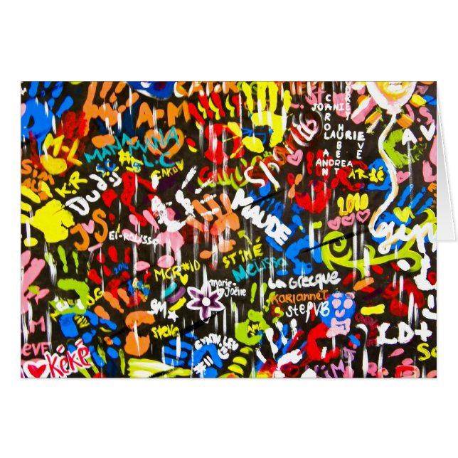 flippige Graffitis (Vorderseite (Horizontal))