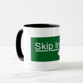 Flippige Grüße Tasse (Vorderseite Links)