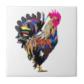 Flippige Henne Fliese (Vorderseite)