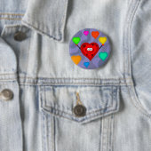 Flippige Herzen Button (Beispiel)