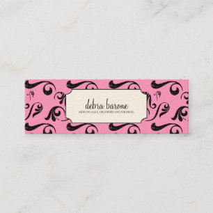 Flippige Mama-Telefonkarten Telefonnummerkarte