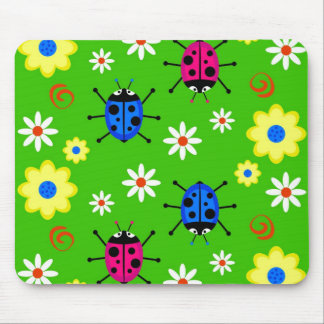Flippige Marienkäfer Mousepad