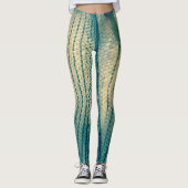 Flippige Meerjungfrau 4Veronique Leggings (Vorderseite)