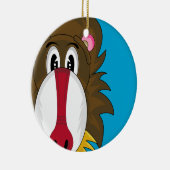 Flippige Pavian-Verzierung Keramik Ornament (Rechts)