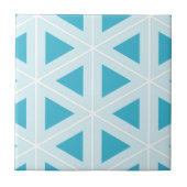 flippige Retro Dreiecke Fliese (Vorderseite)