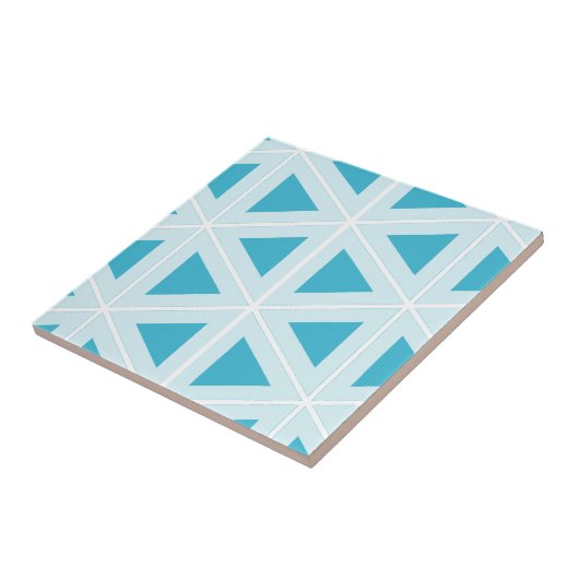 flippige Retro Dreiecke Fliese (Seite)