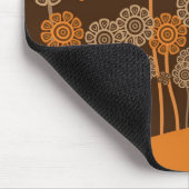 Flippige Retro Gartenmäusematte Mousepad (Ecke)