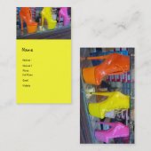 Flippige Schuhe Visitenkarte (Vorne/Hinten)