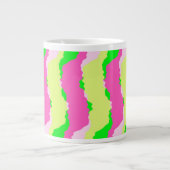 Flippige Streifen 2011 Jumbo-Tasse (Vorderseite)