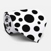 flippige Tupfen Krawatte (Gerollt)