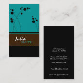 Flippige Visitenkarten Visitenkarte (Vorne/Hinten)