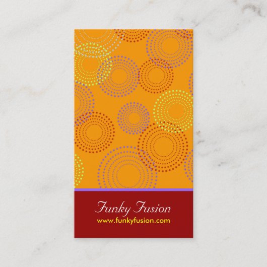 Flippige Visitenkarten Visitenkarte (Vorderseite)