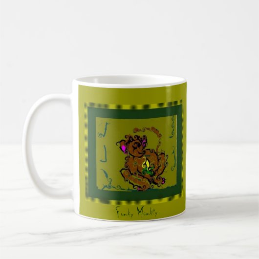 Flippiger Affe Kaffeetasse (Links)