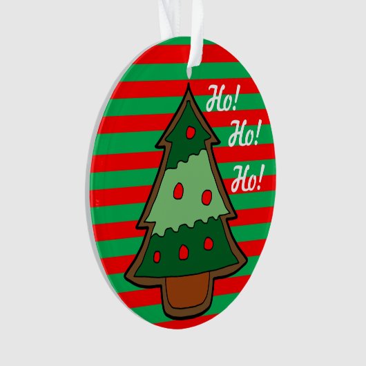 Flippiger festlicher Baum Ornament (Vorderseite)