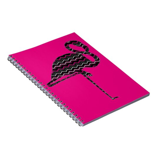 Flippiger Flamingo Notizblock (Rechte Seite)