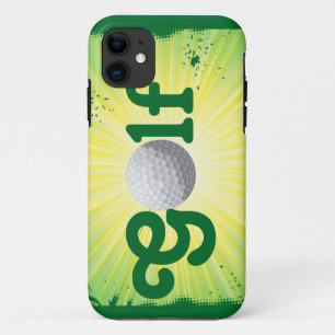 Flippiger Gelbgrün-Golfball iPhone 5 Fall Case-Mate iPhone Hülle
