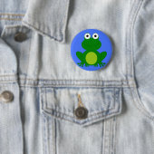 Flippiger kleiner Froschteich Button (Beispiel)
