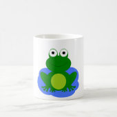 Flippiger kleiner Froschteich Kaffeetasse (Mittel)
