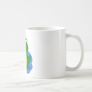 Flippiger kleiner Froschteich Kaffeetasse