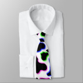 Flippiger Kuh-Muster-Molkereimann-Druck Krawatte (Gebunden)