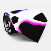 Flippiger Kuh-Muster-Molkereimann-Druck Krawatte (Gerollt)